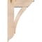 Ekena Millwork Thorton Traditional Smooth Bracket w/ Offset Brace, Douglas Fir, 7 1/2"W x 22"D x 34"H BKT0806X22X34THR01SDF - alternate 2